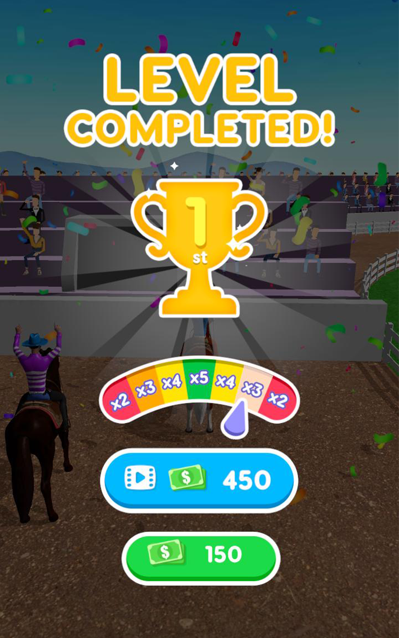 اسکرین شات 4 بازی Horse Race Master 3d