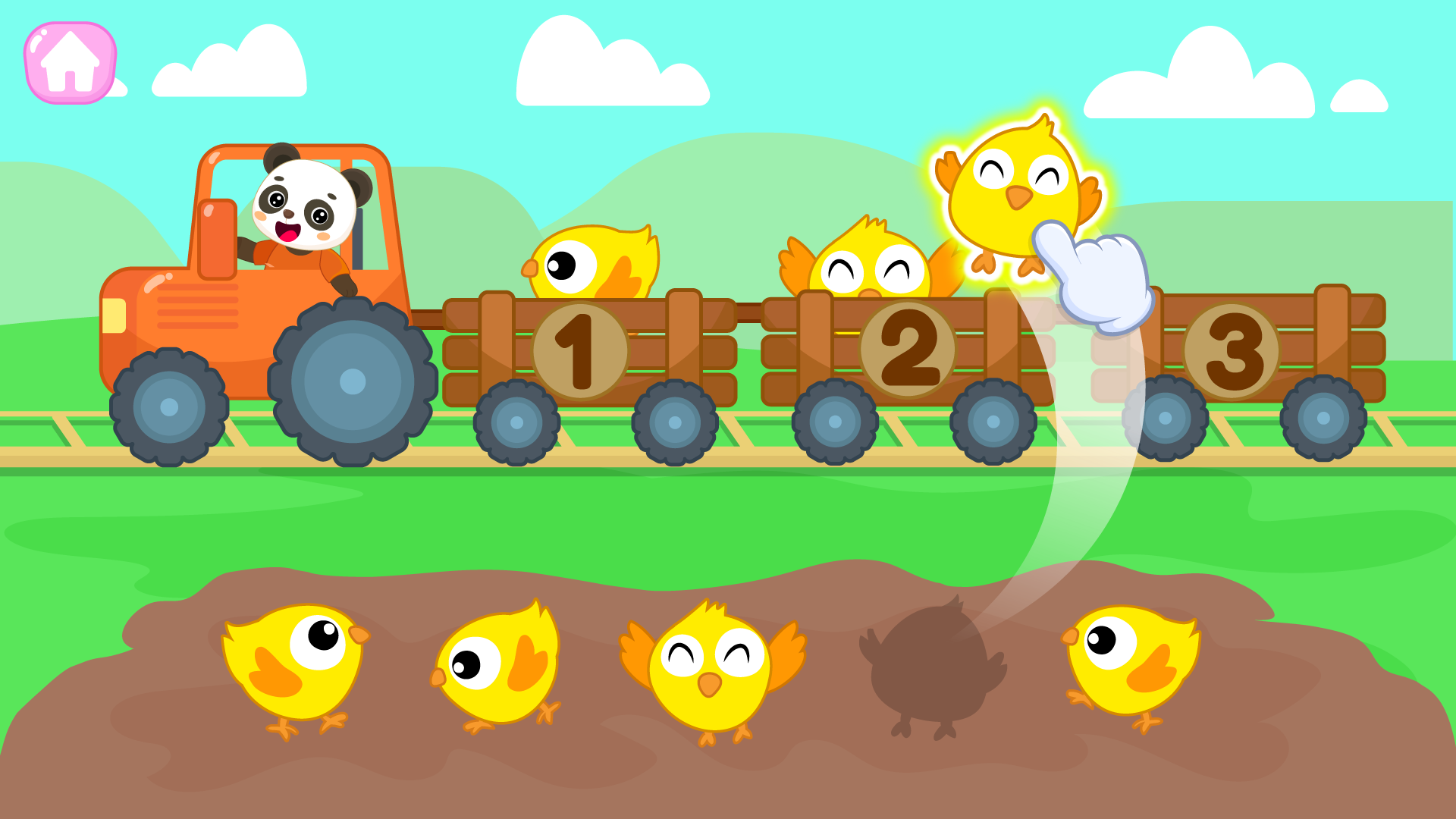 اسکرین شات 6 بازی Trace 123 Numbers Kids Count