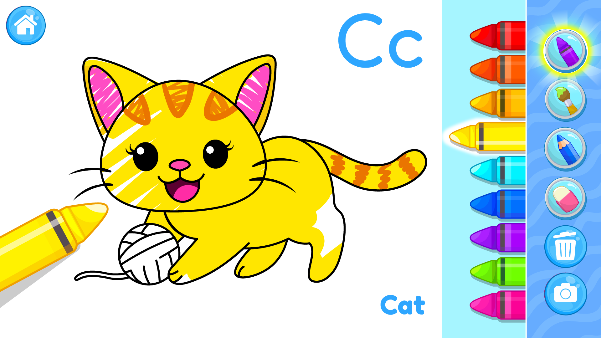 اسکرین شات 3 بازی ABC Tracing alphabets for kids