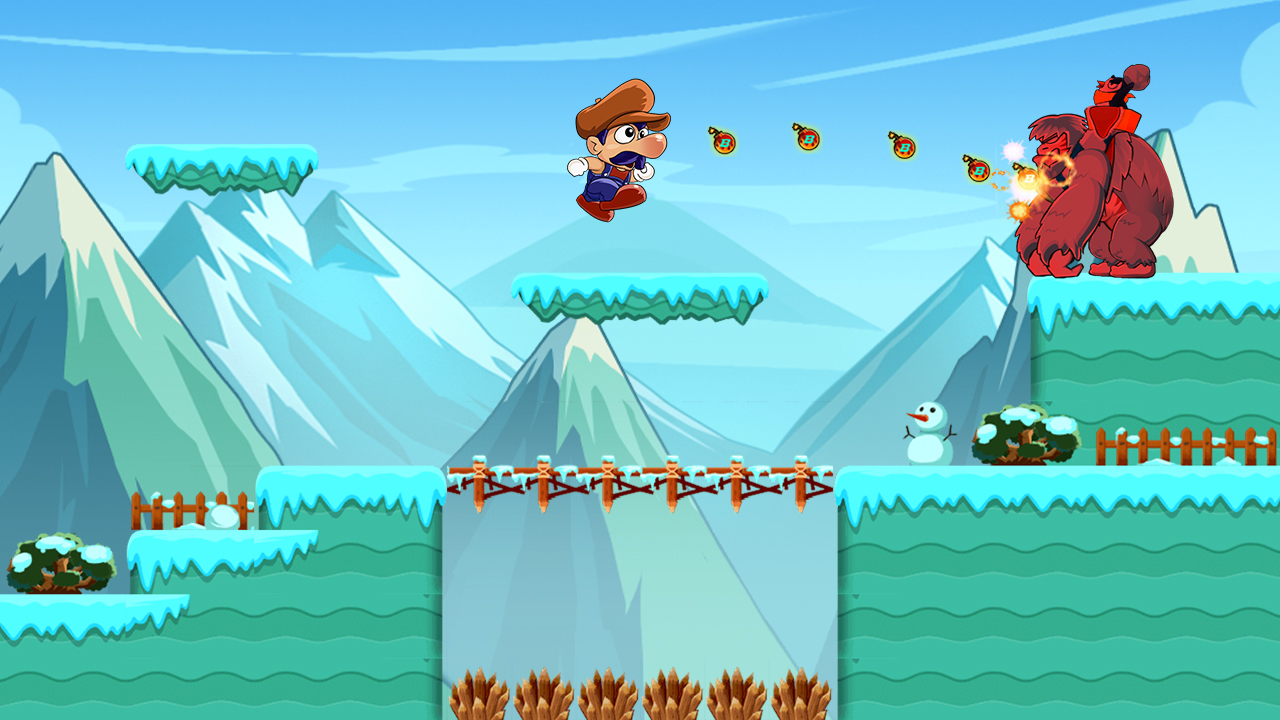 اسکرین شات 4 بازی Super Bino Go:Adventure Jungle