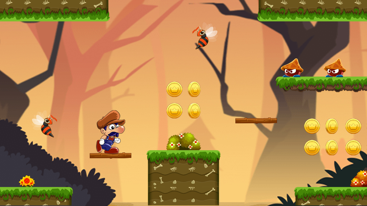 اسکرین شات 3 بازی Super Bino Go:Adventure Jungle