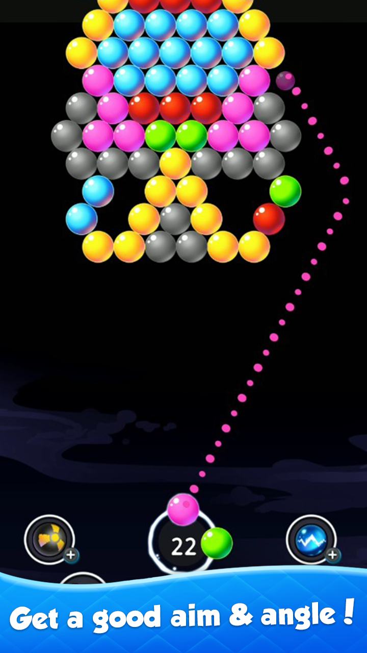 اسکرین شات 3 بازی Bubble Hunter : Arcade Game