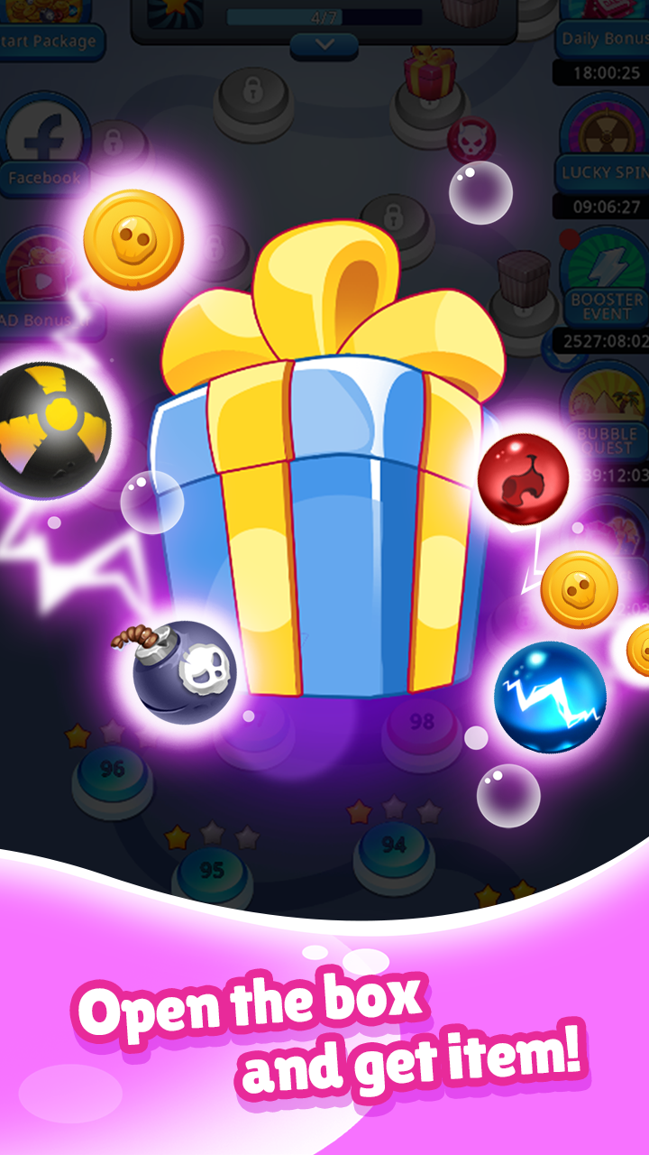 اسکرین شات 5 بازی Bubble Hunter : Arcade Game