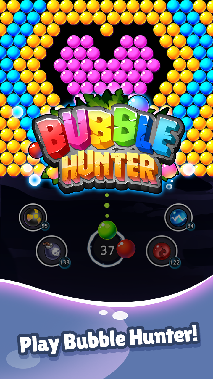 اسکرین شات 2 بازی Bubble Hunter : Arcade Game