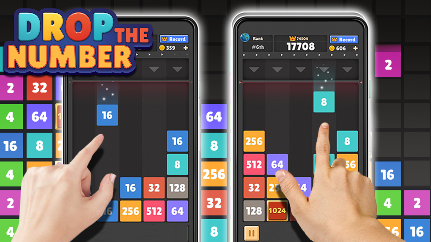 اسکرین شات 6 بازی Drop The Number® : Merge Game