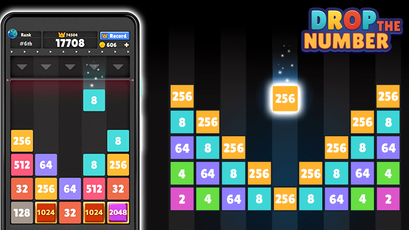 اسکرین شات 6 بازی Drop The Number® : Merge Game