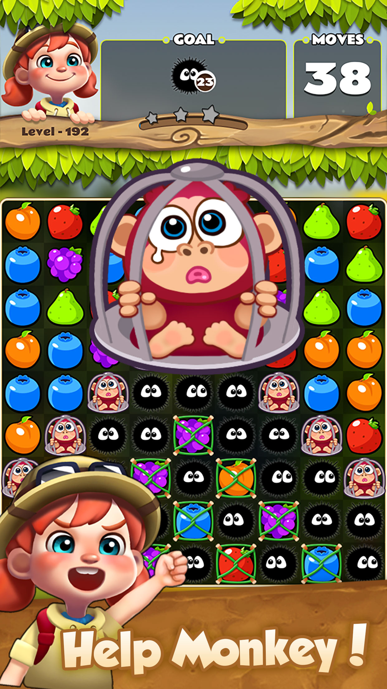 اسکرین شات 3 بازی Fruits POP : Match 3 Puzzle