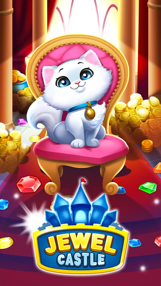 اسکرین شات 2 بازی Jewel Castle - Match 3 Puzzle