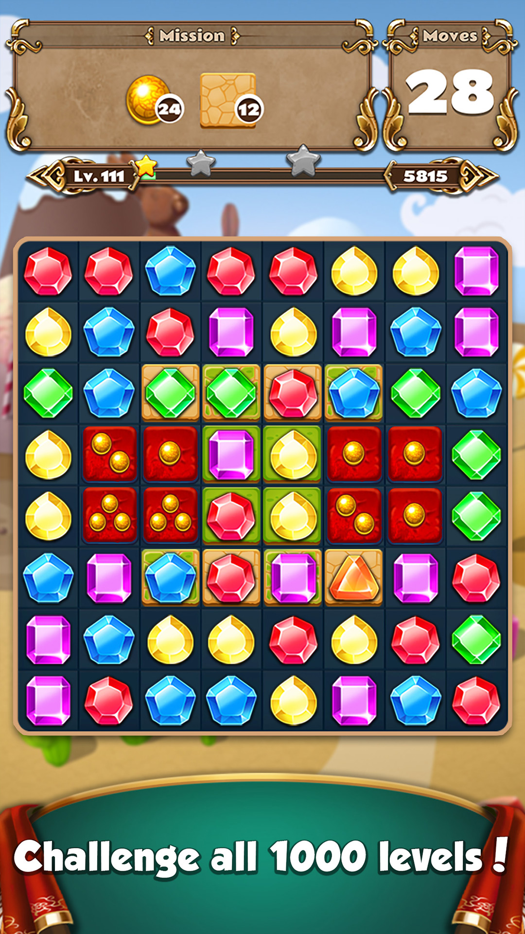 اسکرین شات 7 بازی Jewel Castle - Match 3 Puzzle