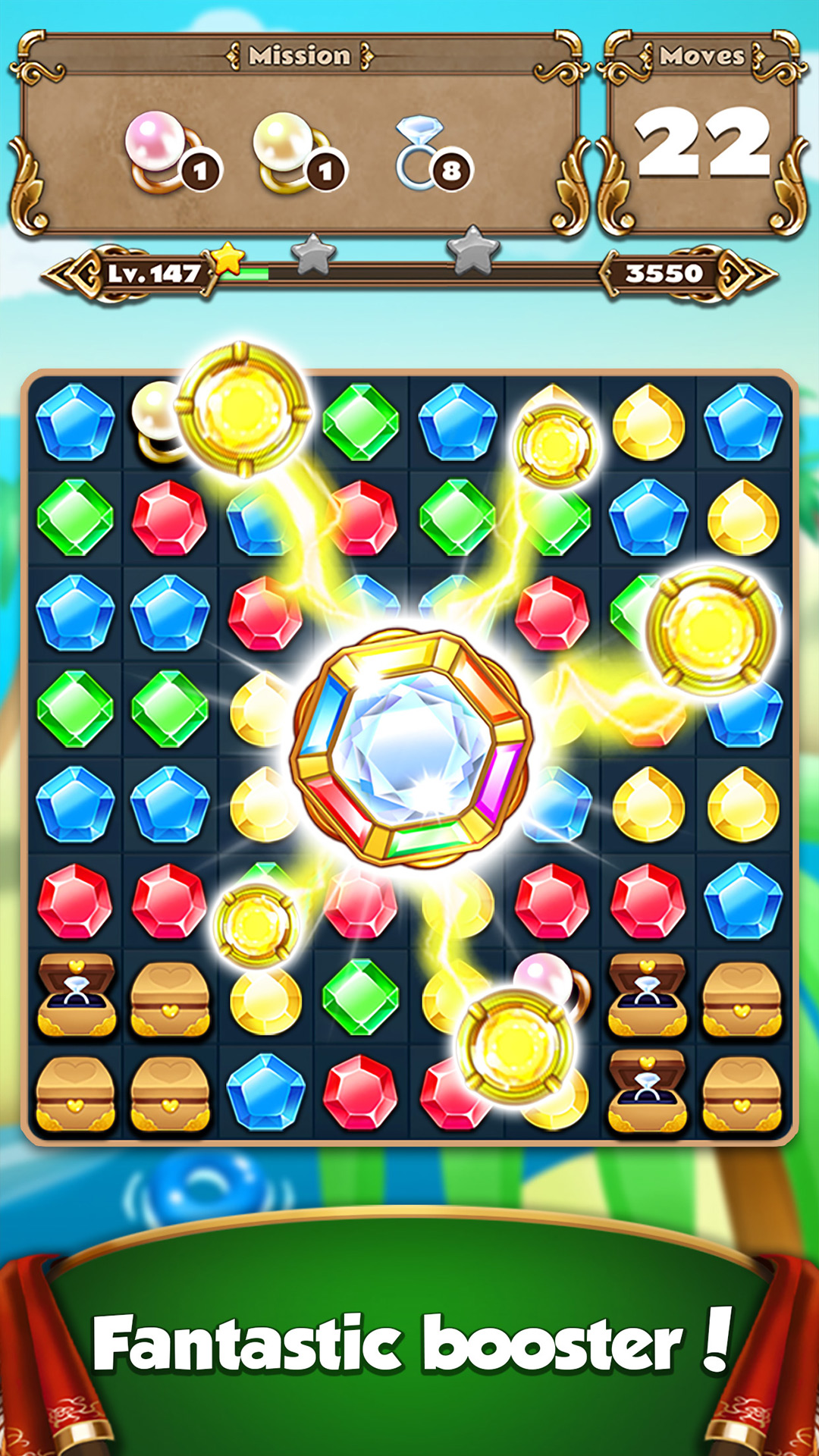 اسکرین شات 5 بازی Jewel Castle - Match 3 Puzzle