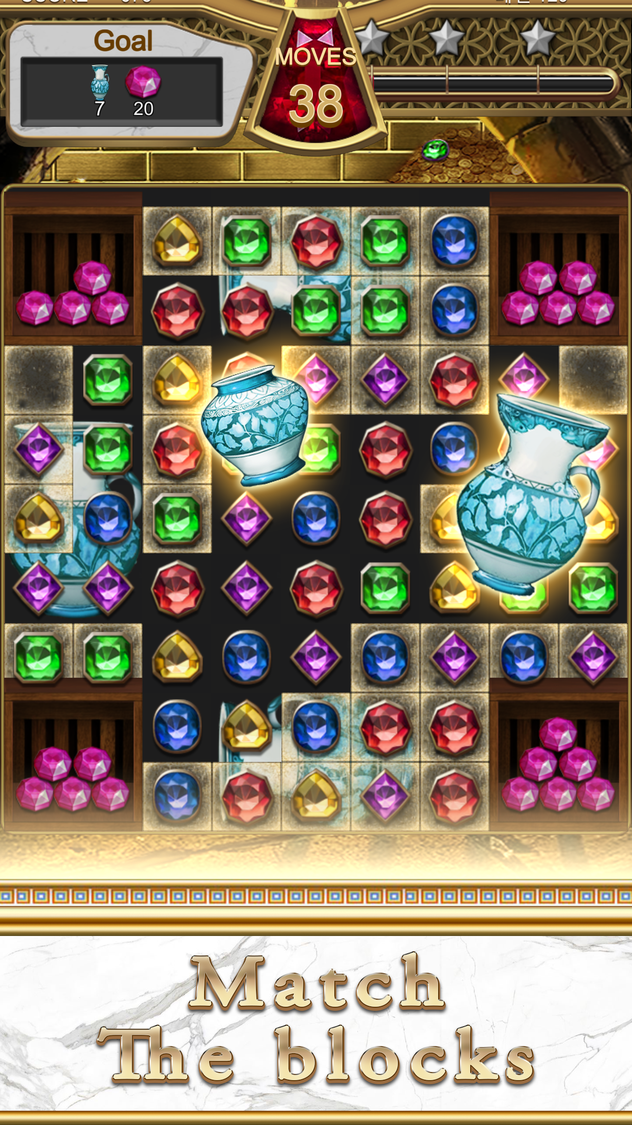 اسکرین شات 4 بازی Jewels Magic Lamp : Match 3