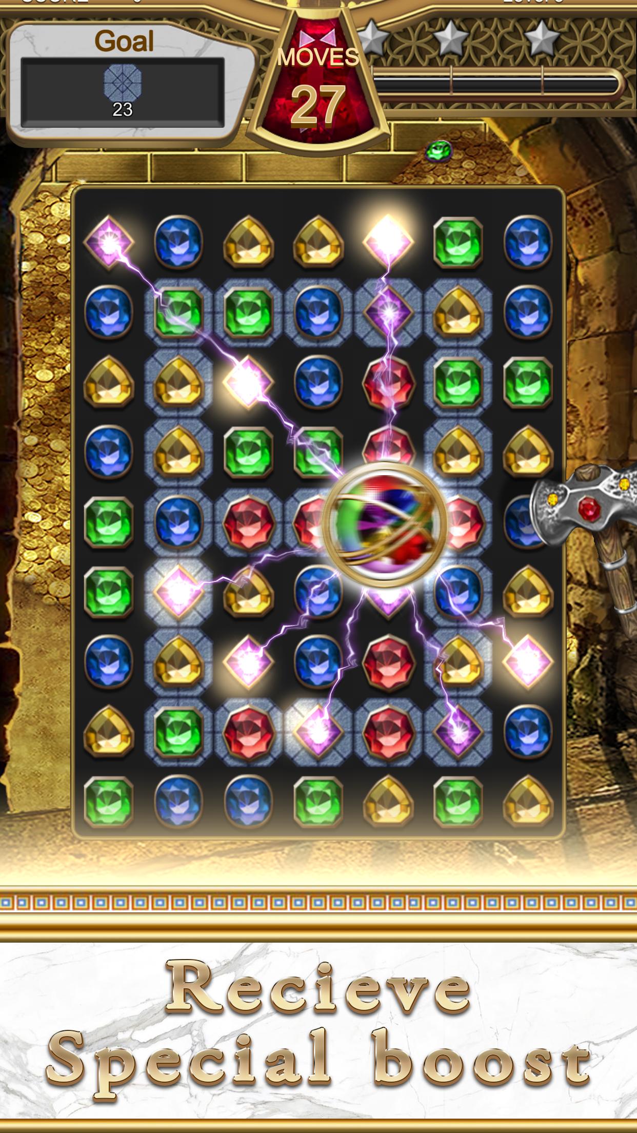 اسکرین شات 5 بازی Jewels Magic Lamp : Match 3