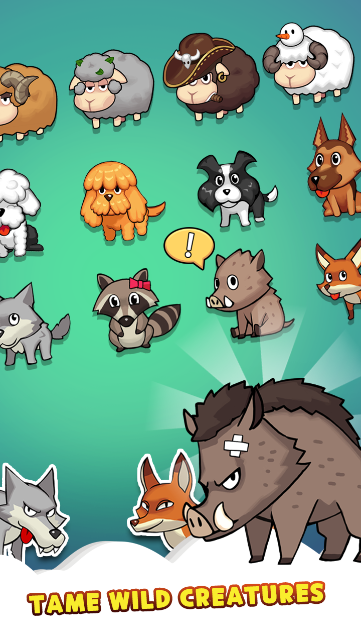 اسکرین شات 6 بازی Sheep Farm : Idle Game