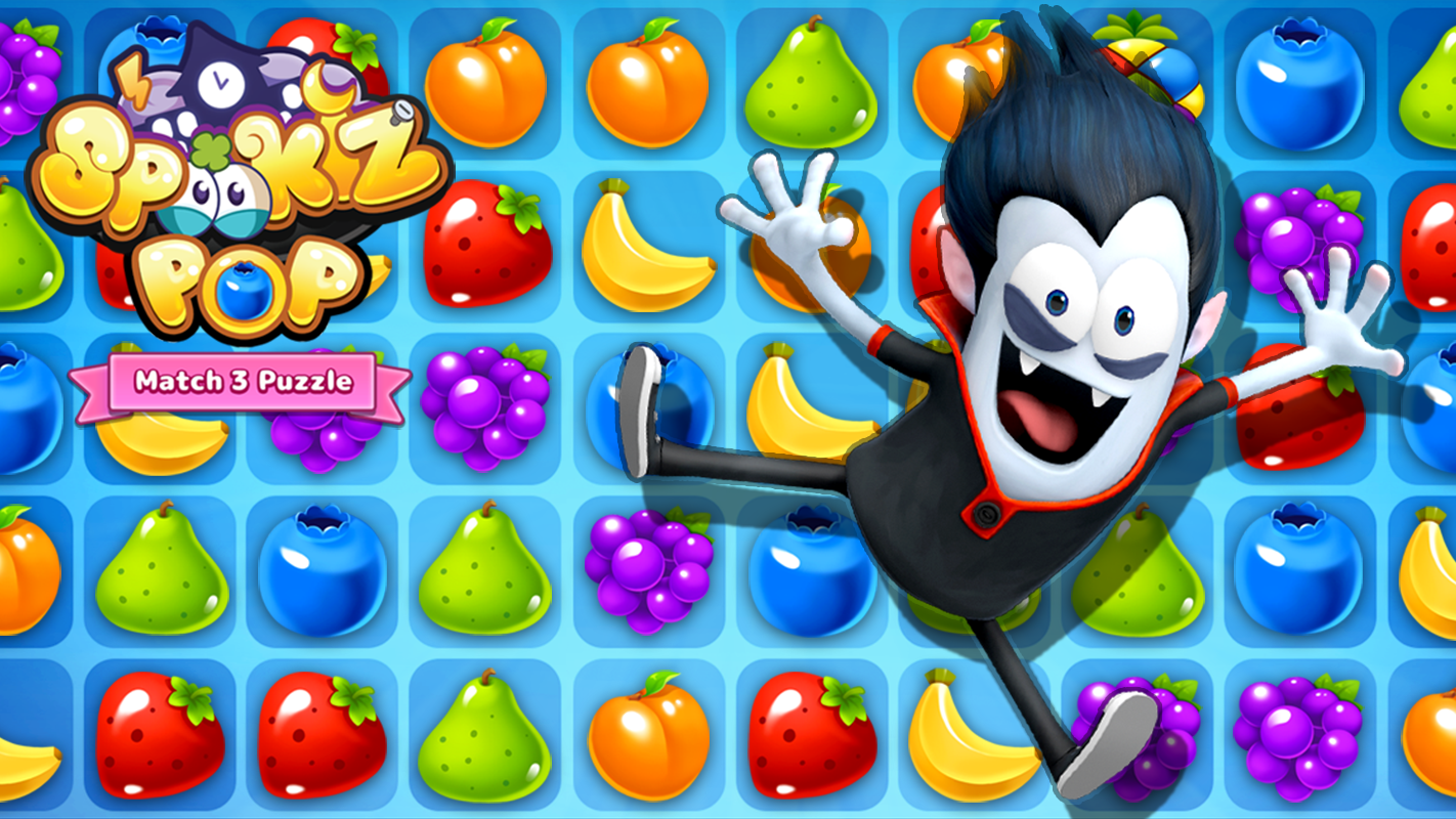 اسکرین شات 1 بازی SPOOKIZ POP - Match 3 Puzzle