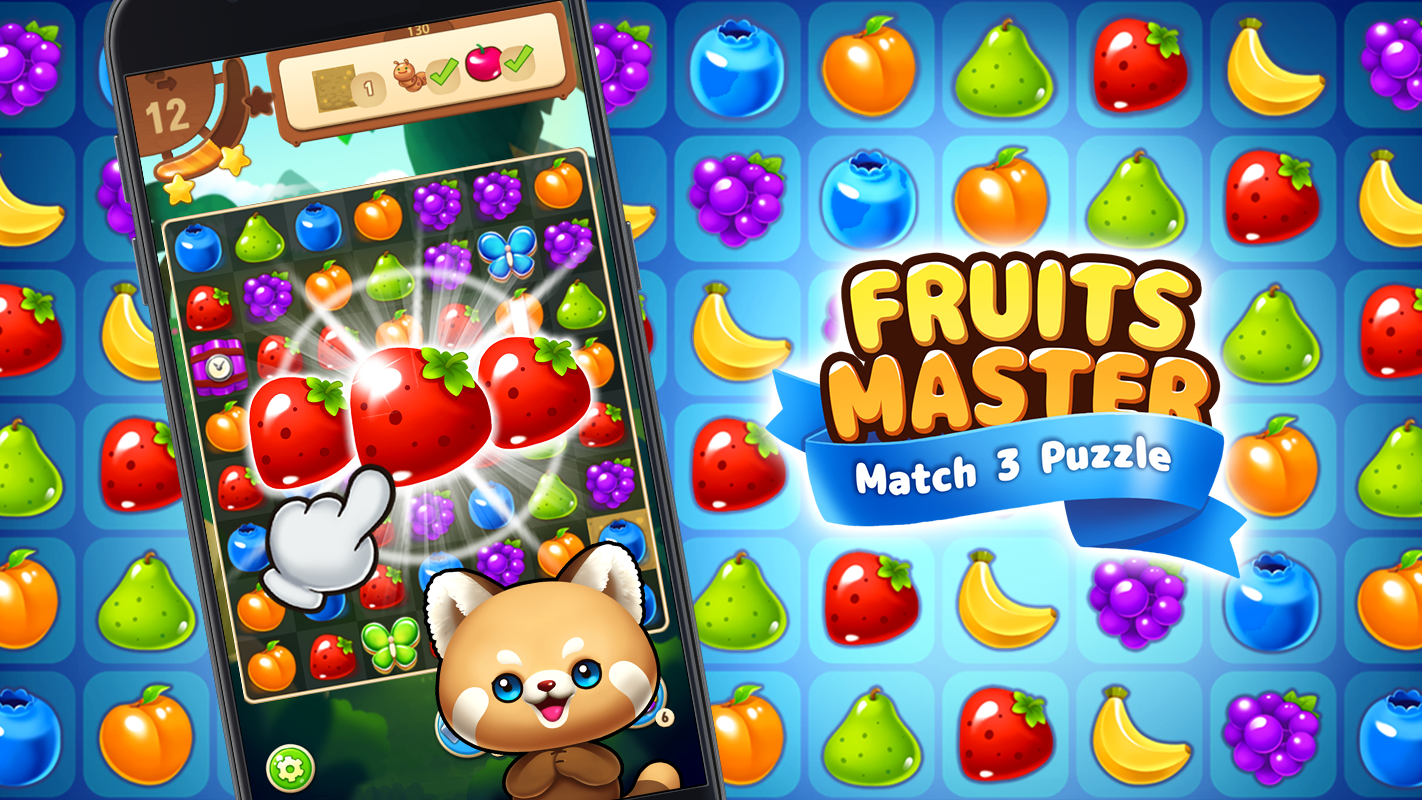 اسکرین شات 3 بازی Fruits Master - Match 3