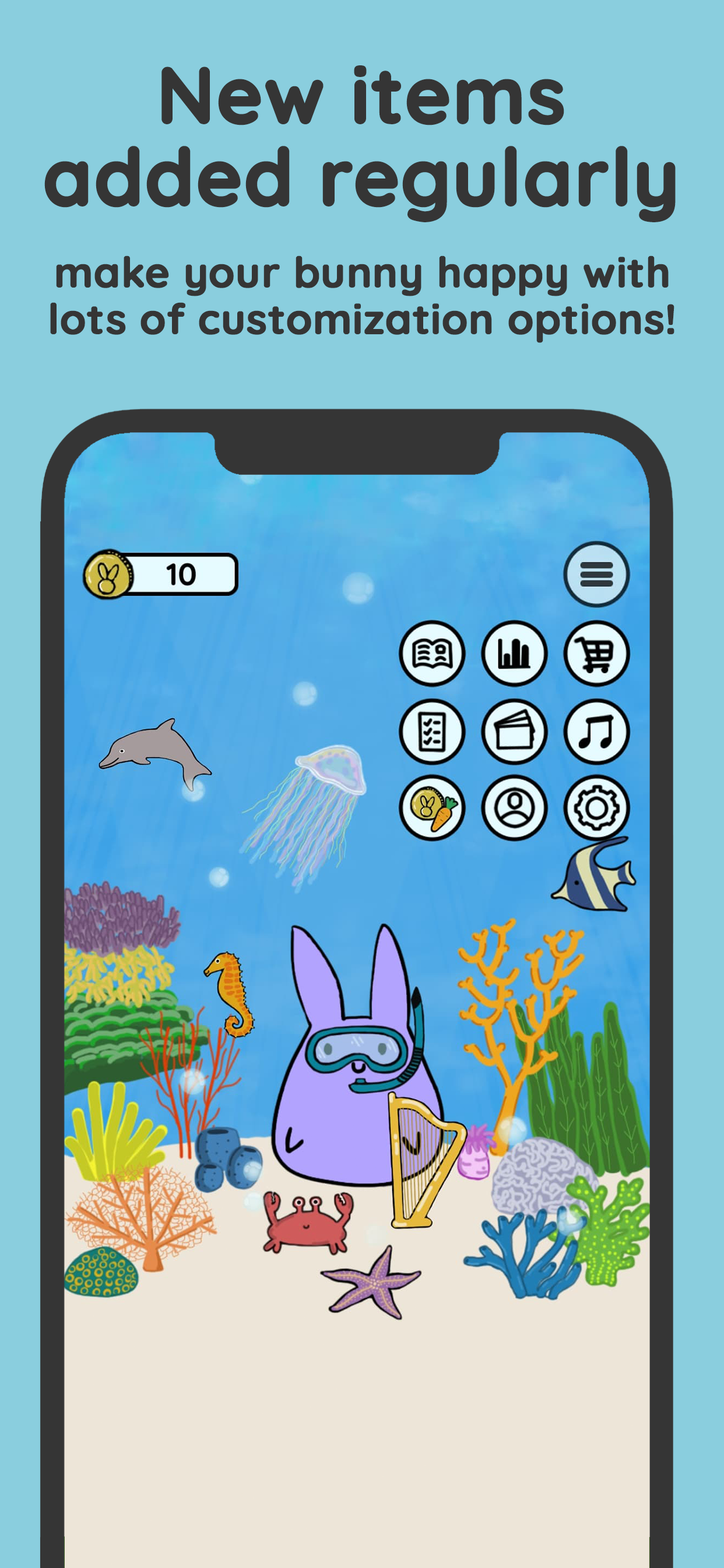اسکرین شات 8 برنامه Study Bunny: Focus Timer