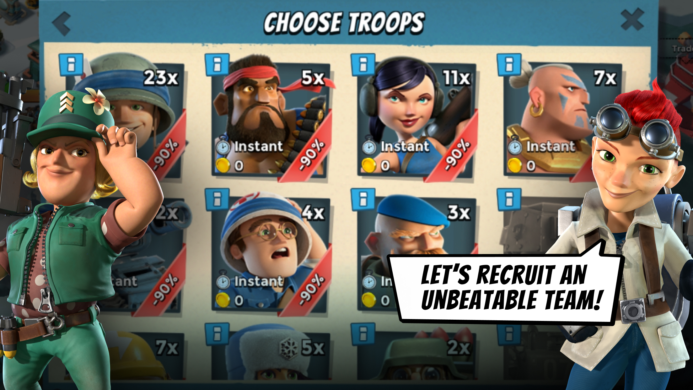 اسکرین شات بازی بوم بیچ (boom beach) 6