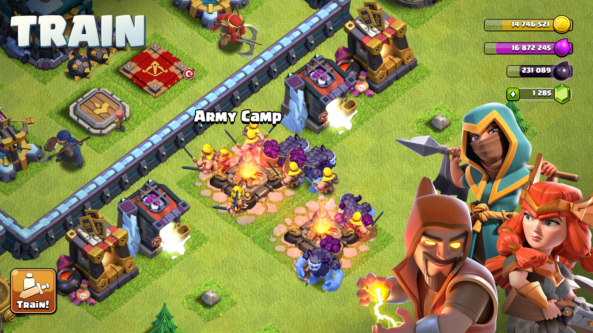 اسکرین شات 5 بازی کلش آف کلنز - Clash of Clans
