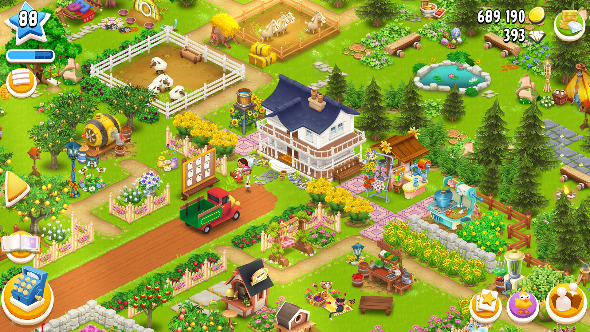 اسکرین شات 5 بازی hay day (هی دی)