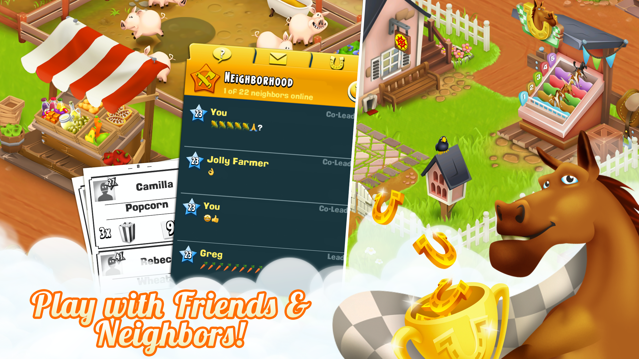 اسکرین شات 5 بازی hay day (هی دی)