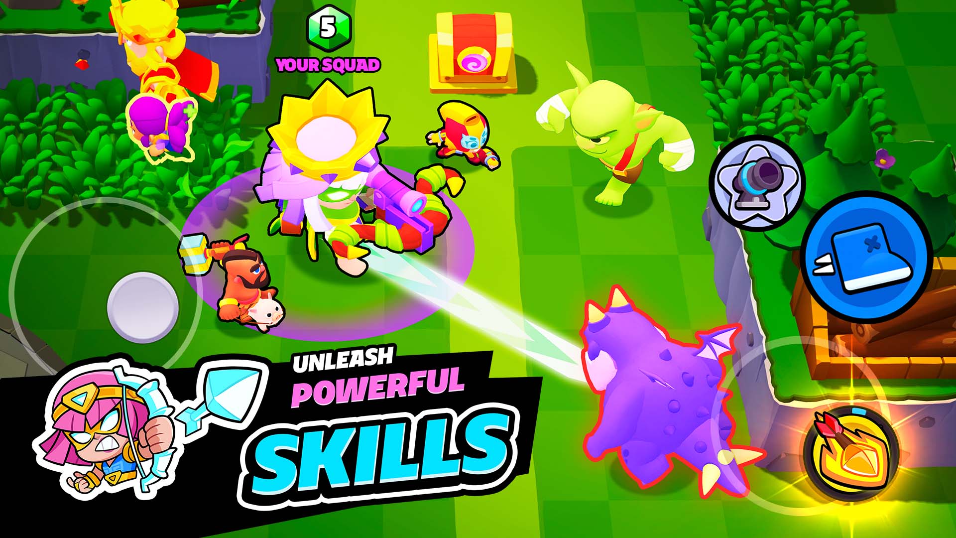 اسکرین شات 3 بازی اسکواد باسترز