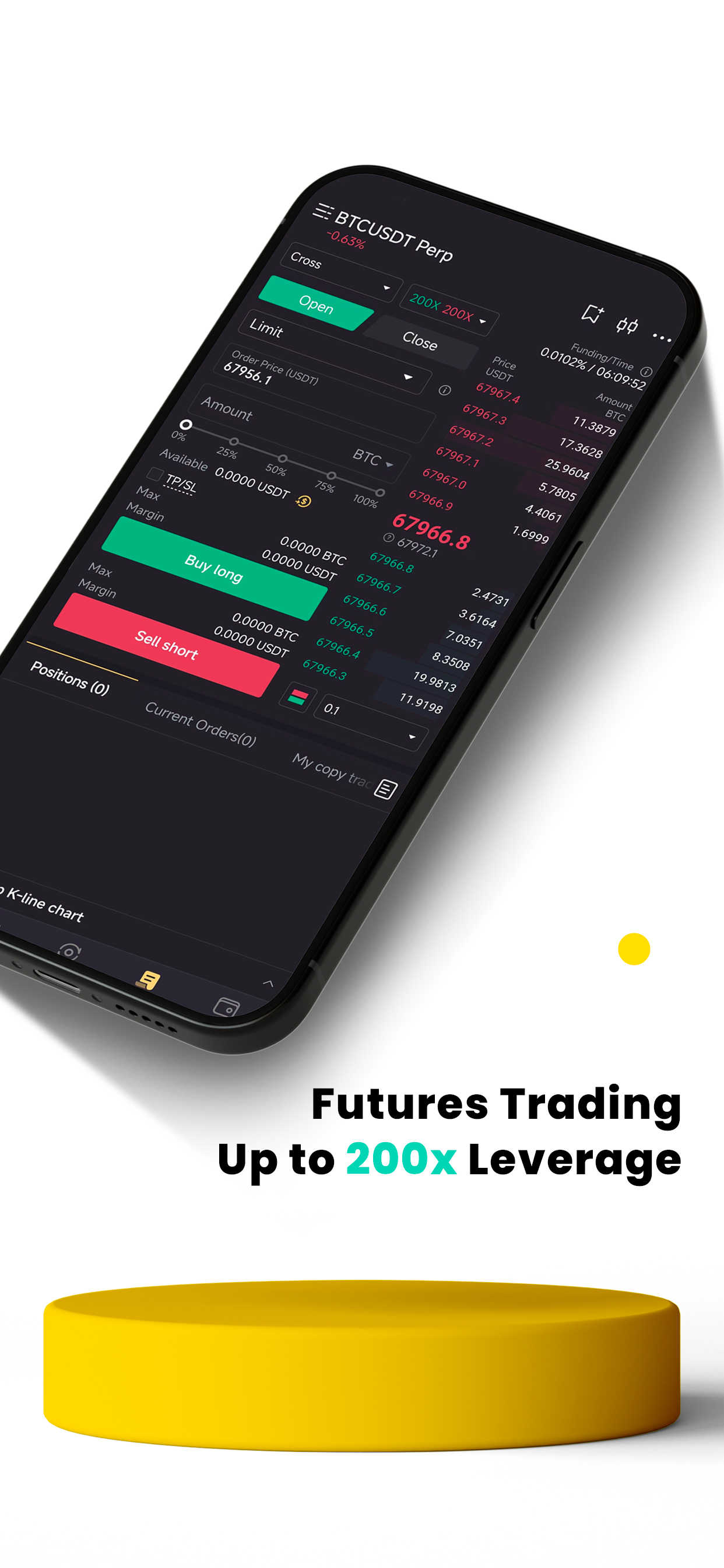 اسکرین شات 5 برنامه LBank - Buy Bitcoin & Crypto