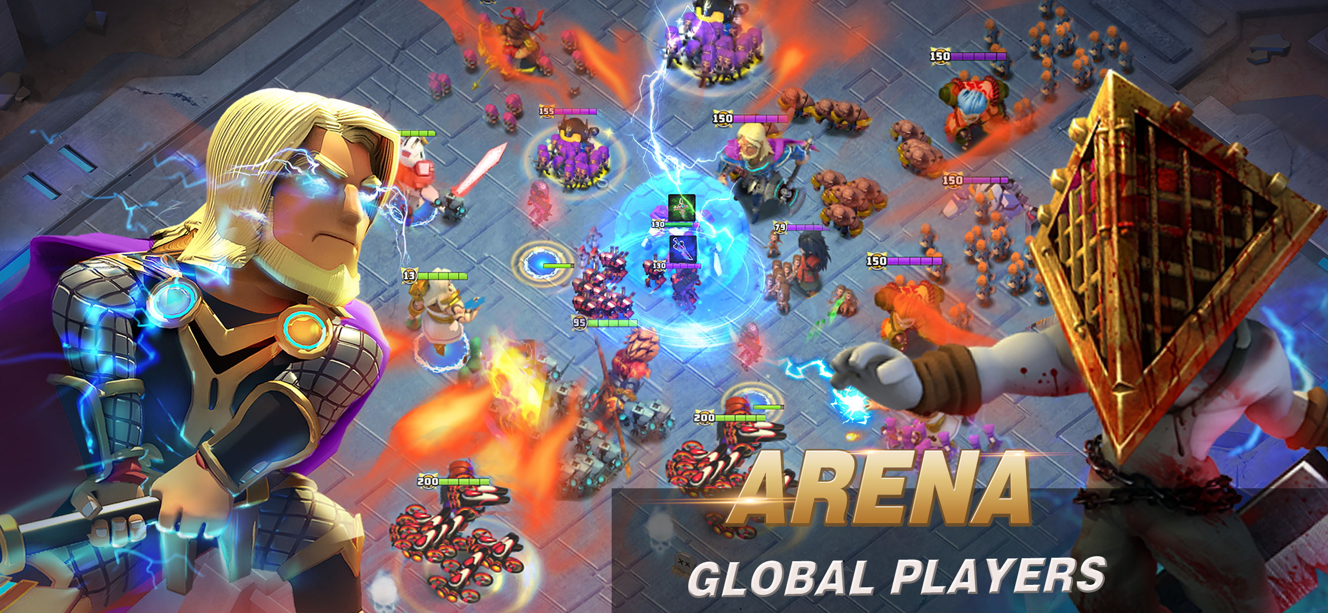 اسکرین شات 3 بازی Clash of Legends:Heroes Mobile