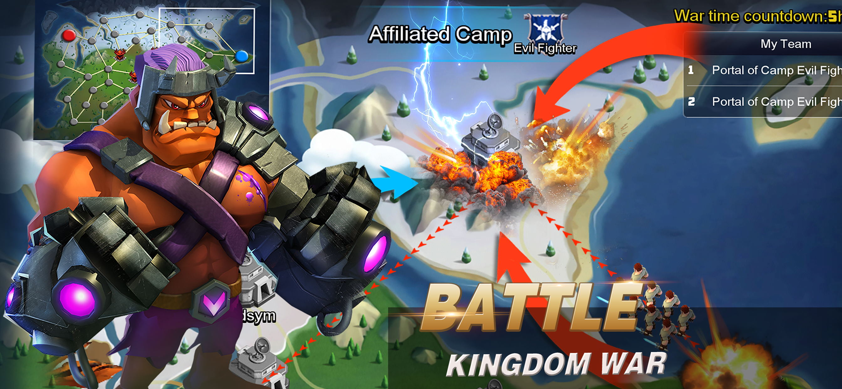 اسکرین شات 6 بازی Clash of Legends:Heroes Mobile