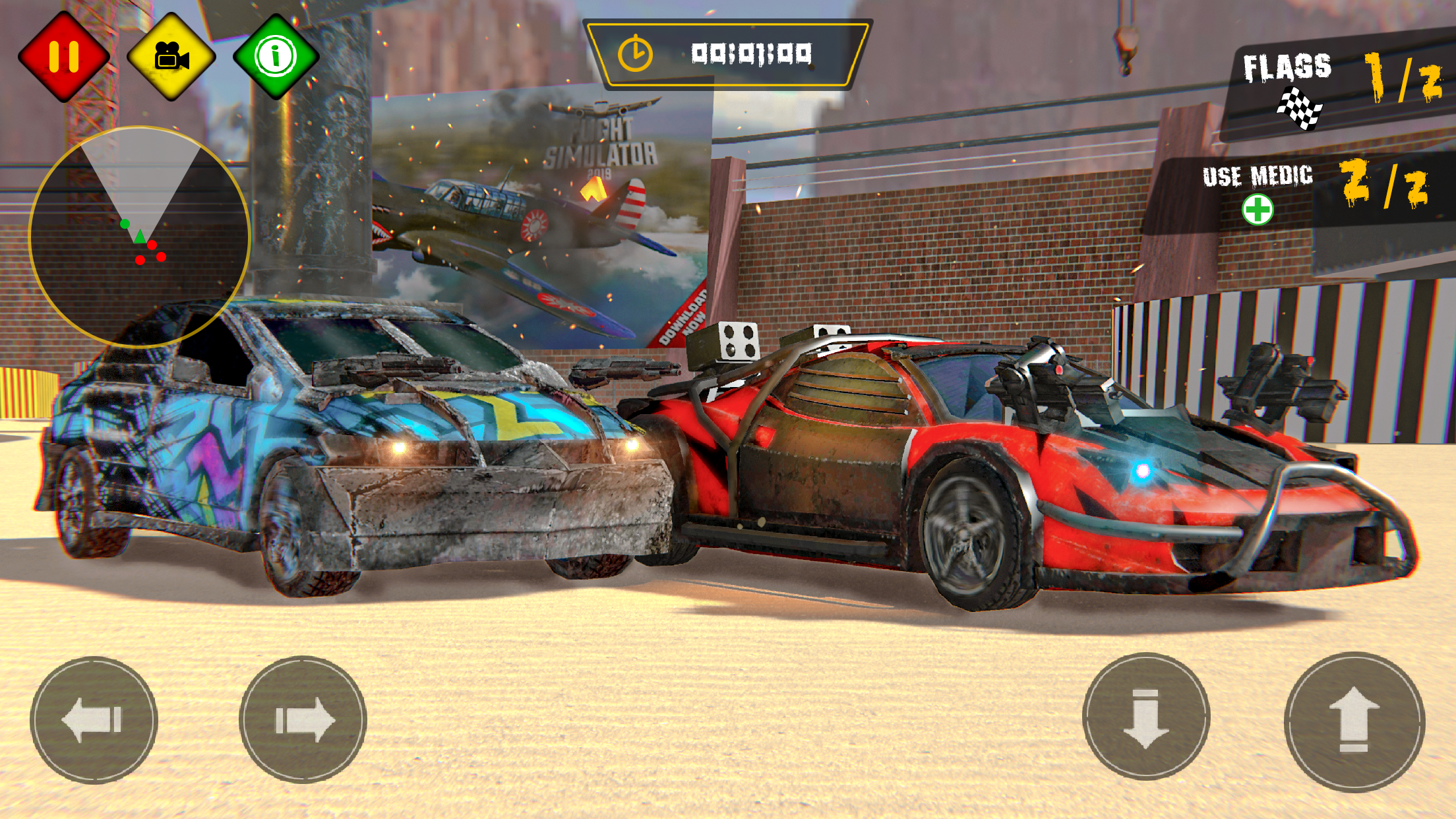 اسکرین شات 2 بازی Demolition Derby: Crash Racing
