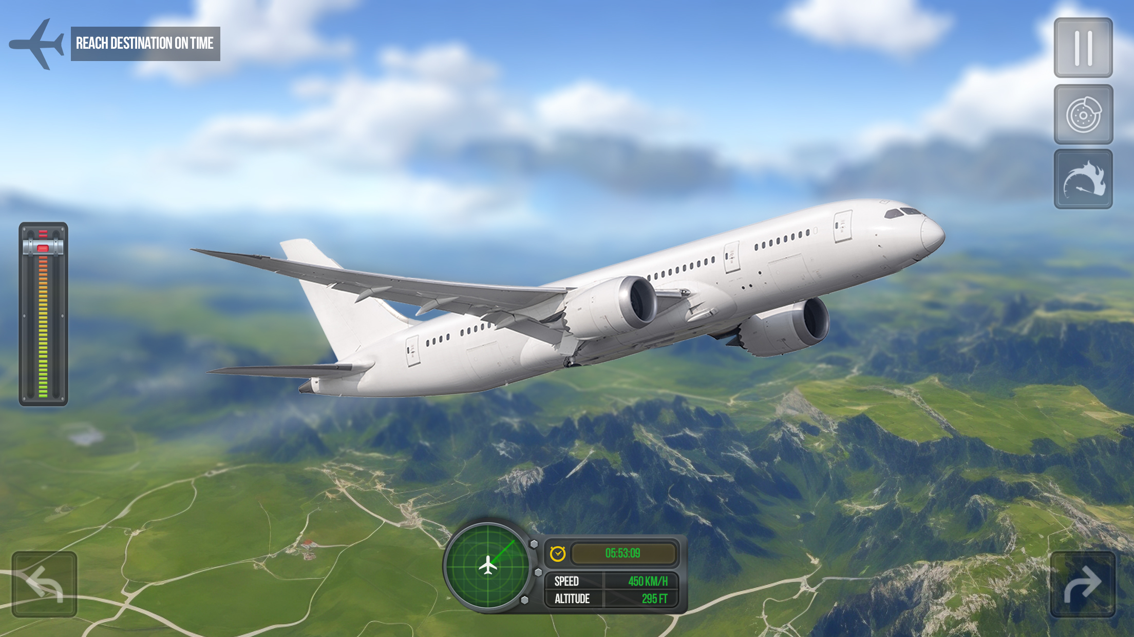 اسکرین شات 2 برنامه Flight Simulator - Plane Games