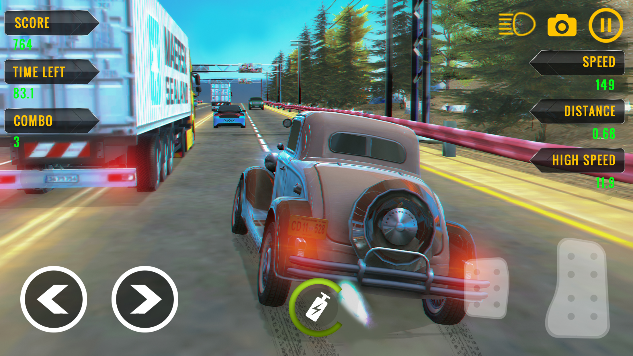 اسکرین شات 5 بازی Highway Traffic Race