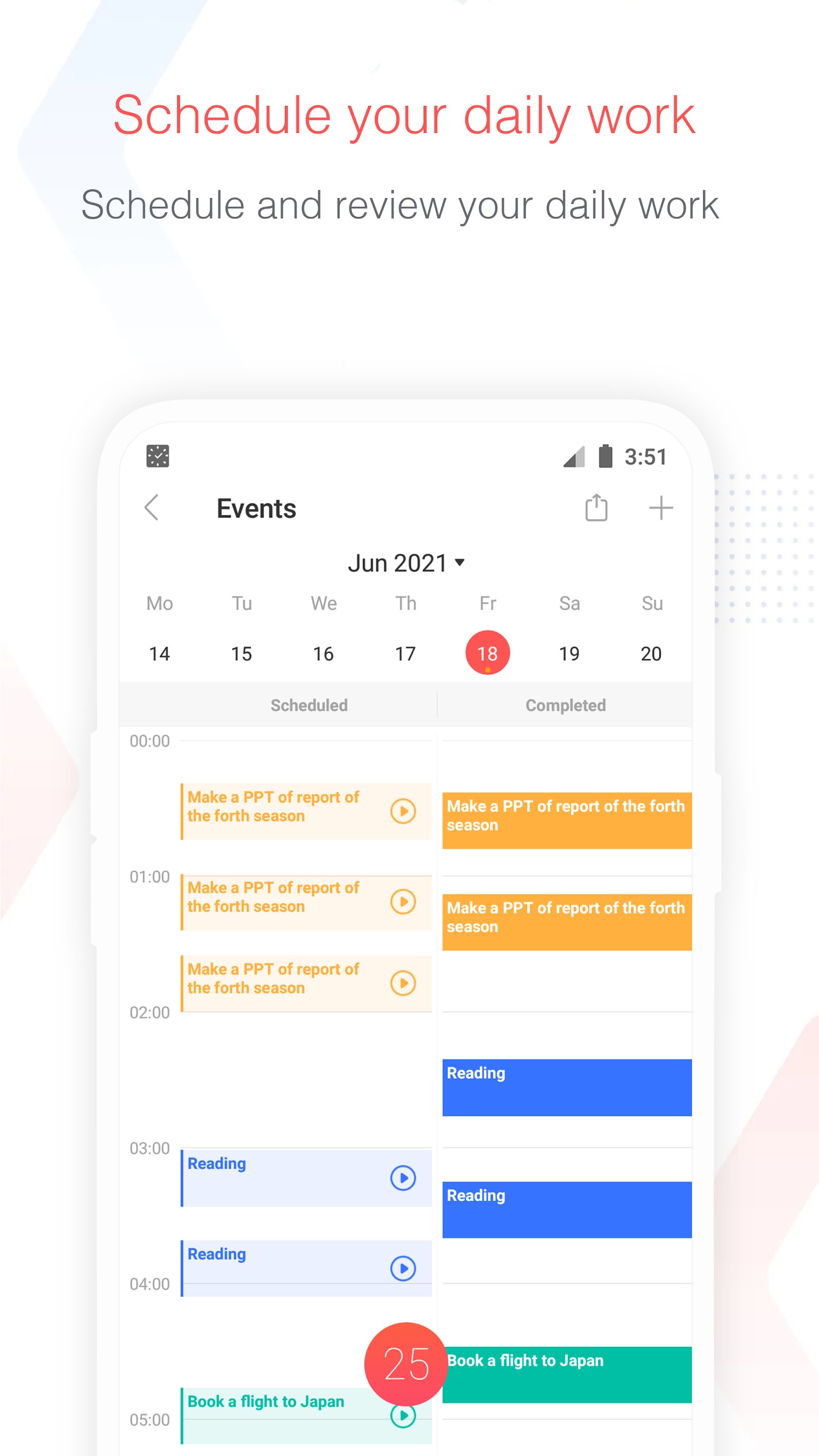 اسکرین شات 6 برنامه Focus To-Do: Pomodoro & Tasks