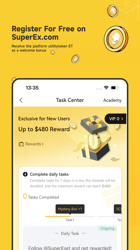 اسکرین شات 8 برنامه SuperEx: Trade Crypto & BTC