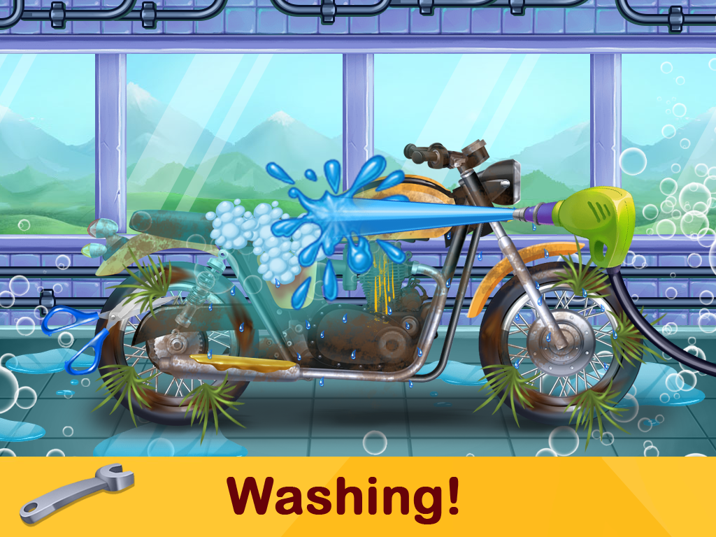 اسکرین شات 3 بازی Car & Bike Wash & Repair