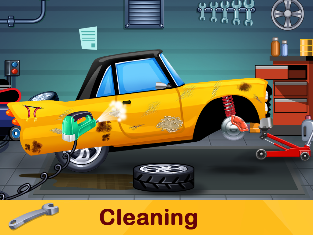 اسکرین شات 1 بازی Car & Bike Wash & Repair