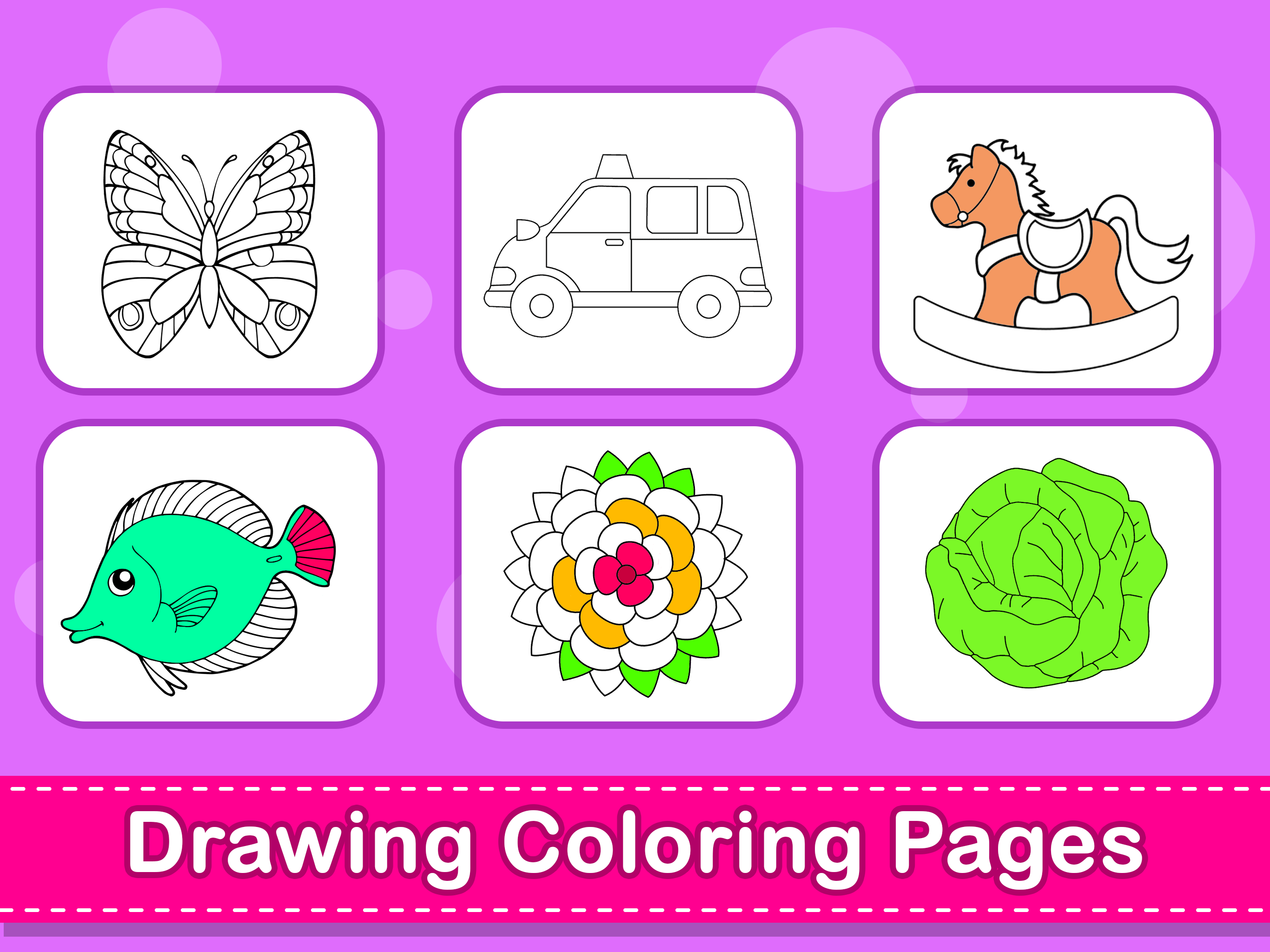 اسکرین شات 4 بازی Coloring Games: Color & Paint