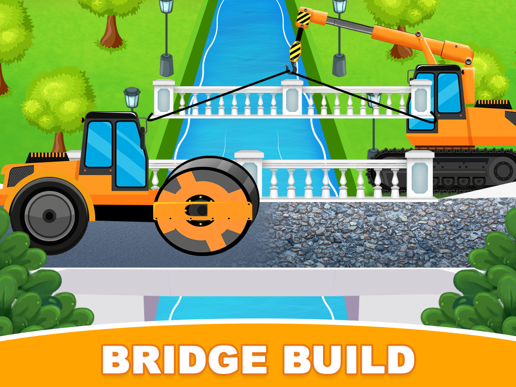اسکرین شات 3 بازی Construction Trucks & Vehicles