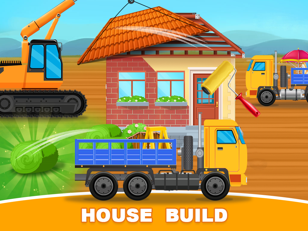 اسکرین شات 1 بازی Construction Trucks & Vehicles