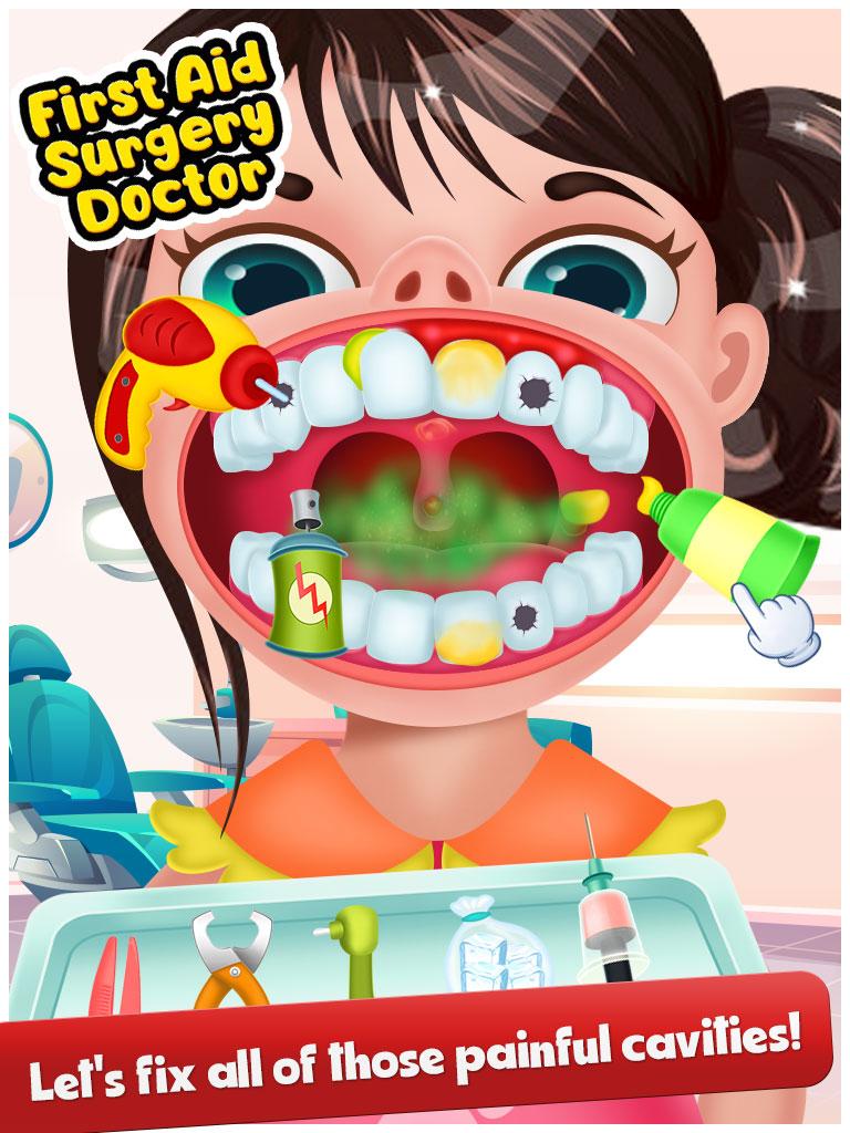 اسکرین شات 3 بازی Mouth Care Doctor - Crazy Dent