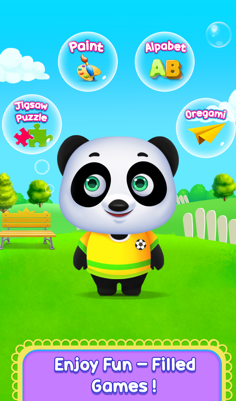 اسکرین شات 2 بازی Panda Spa Salon Daycare Game