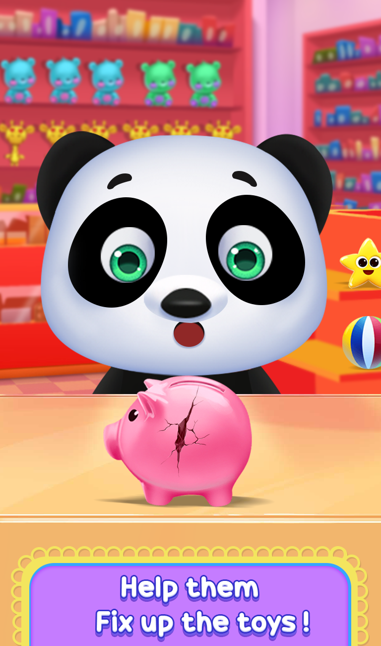 اسکرین شات 5 بازی Panda Spa Salon Daycare Game