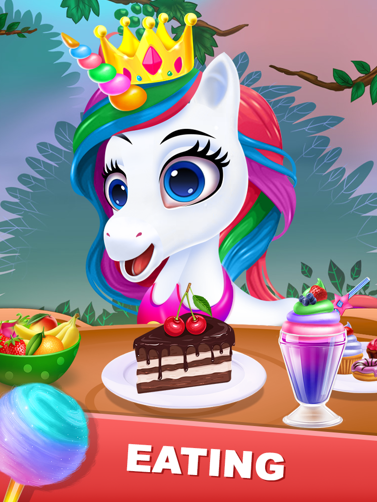 اسکرین شات 3 بازی Unicorn Pony Dressup Spa Salon