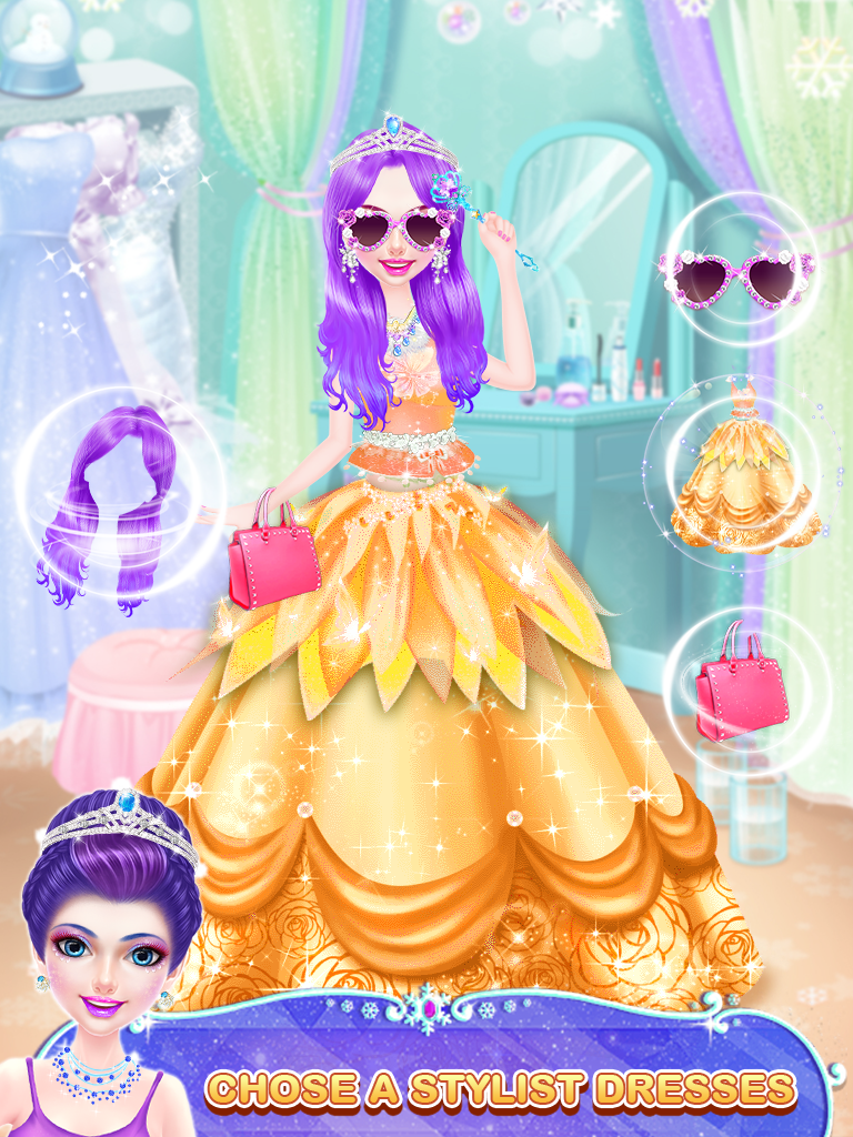 اسکرین شات 4 بازی Ice Princess Salon Makeover