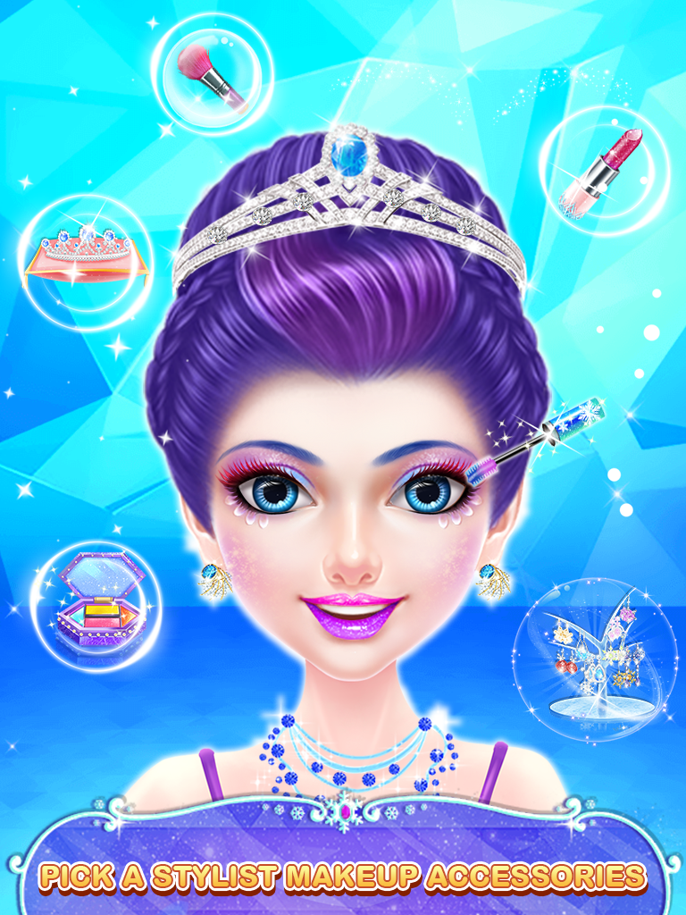 اسکرین شات 3 بازی Ice Princess Salon Makeover