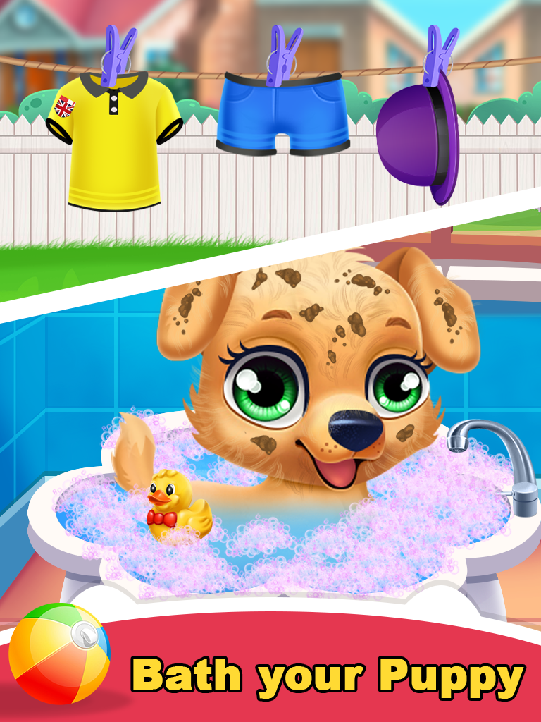 اسکرین شات 5 بازی Labrador Puppy Salon Daycare