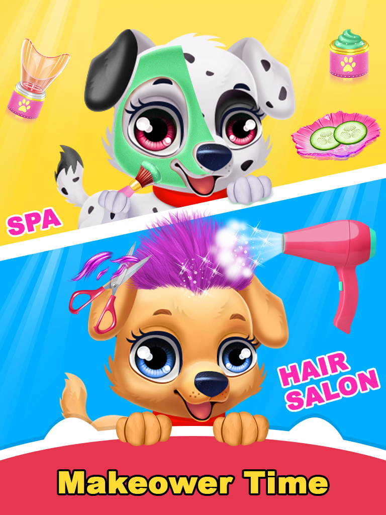 اسکرین شات 3 بازی Labrador Puppy Salon Daycare