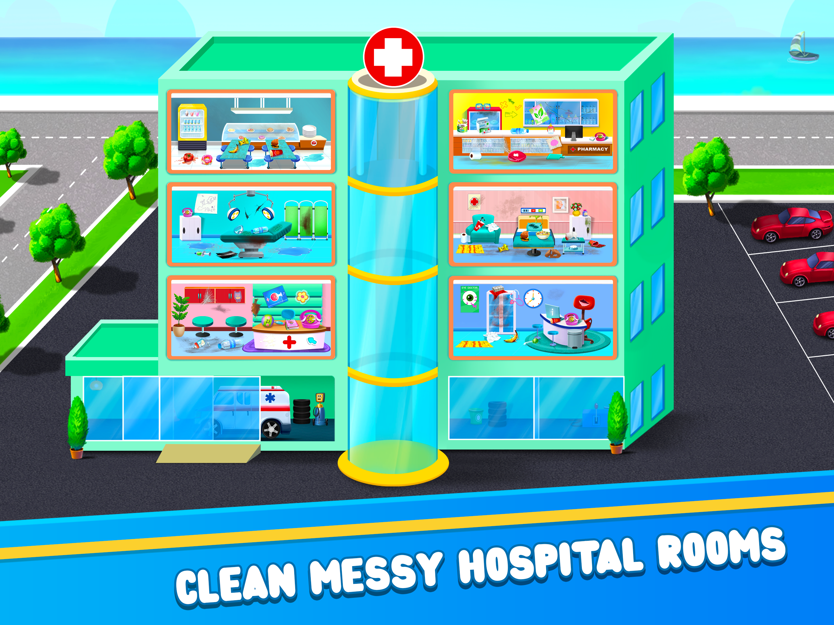 اسکرین شات 3 بازی Keep Your City Clean Game