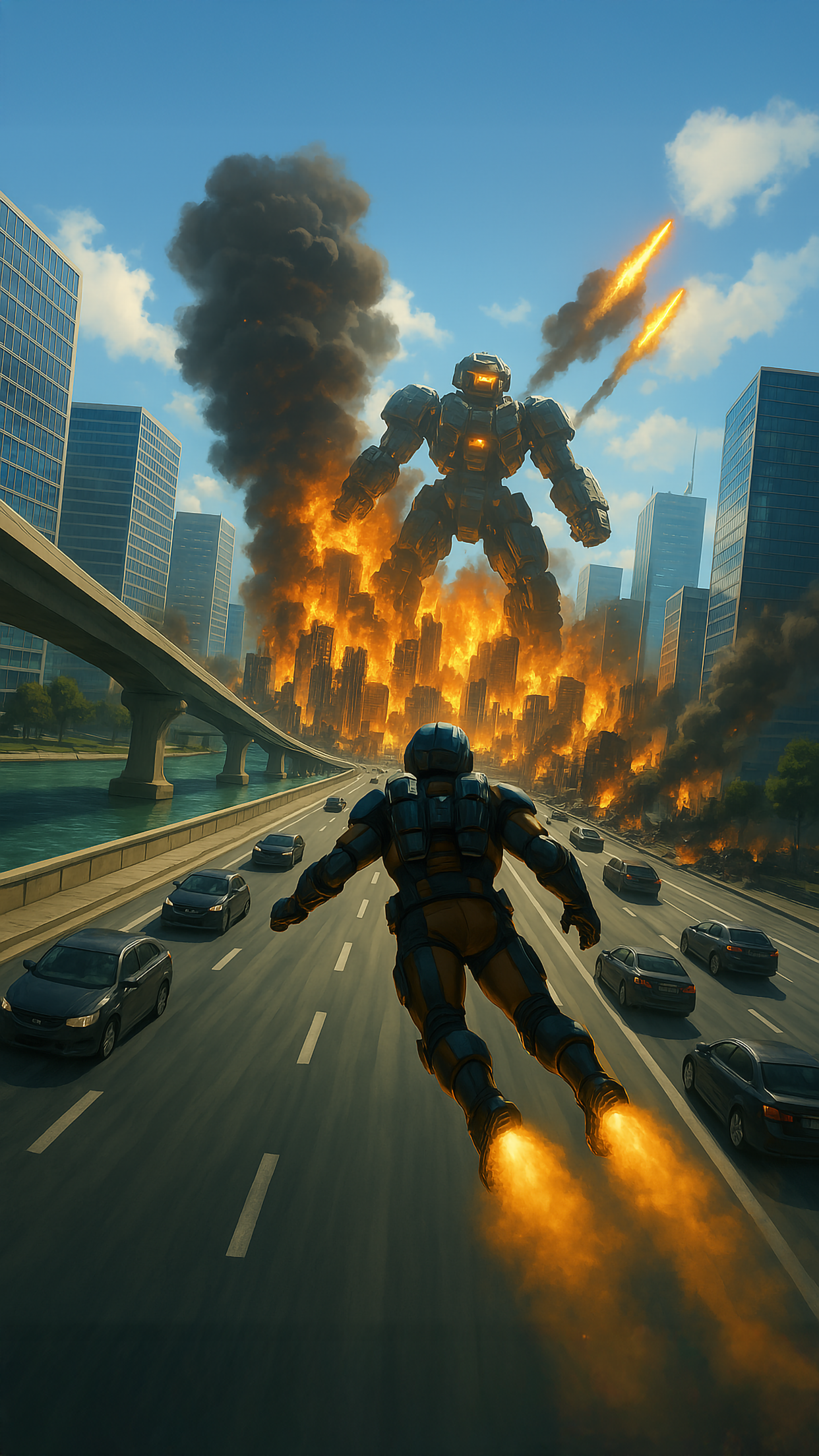 اسکرین شات 3 بازی Super Hero Flying School