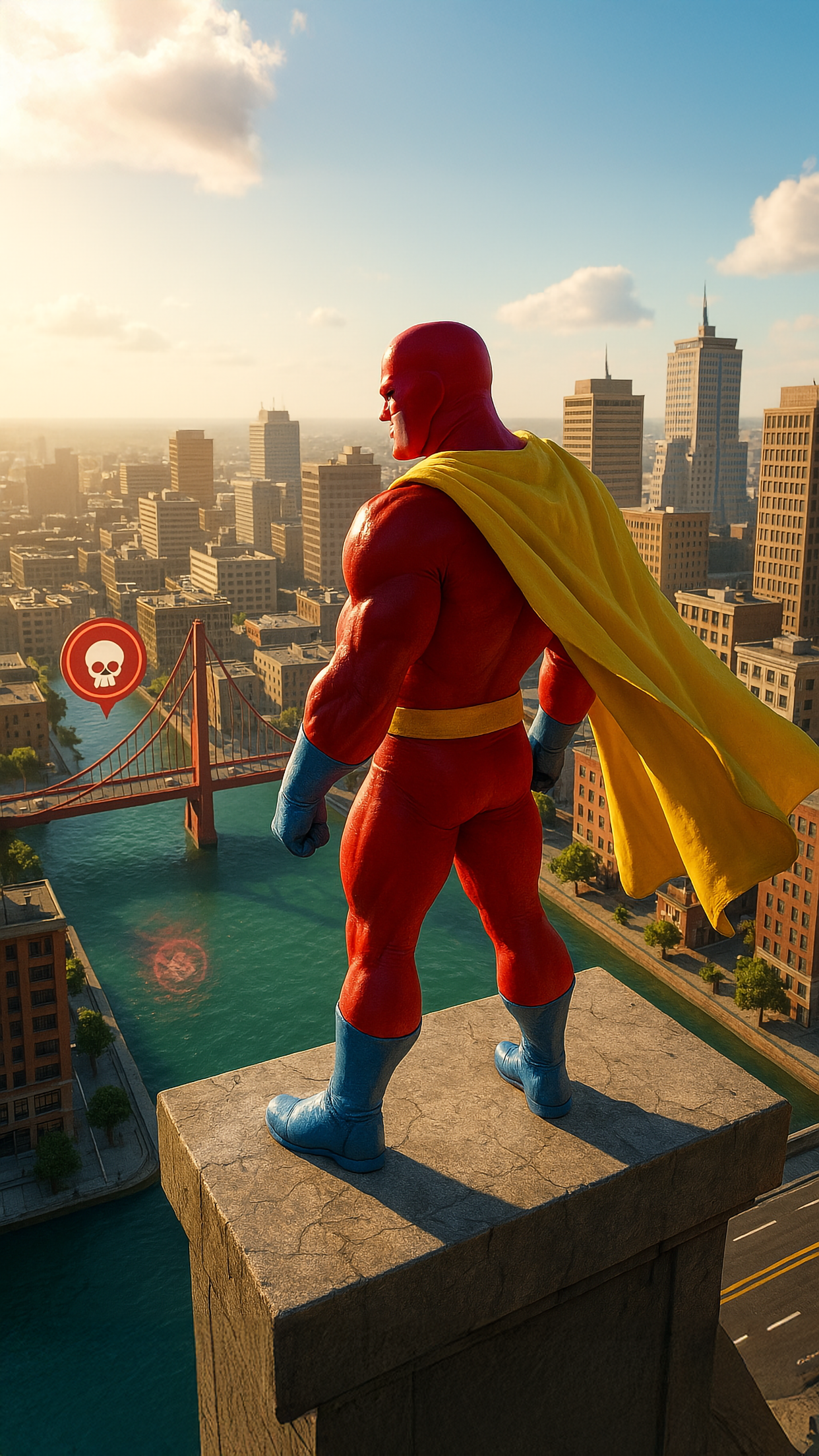 اسکرین شات 1 بازی Super Hero Flying School