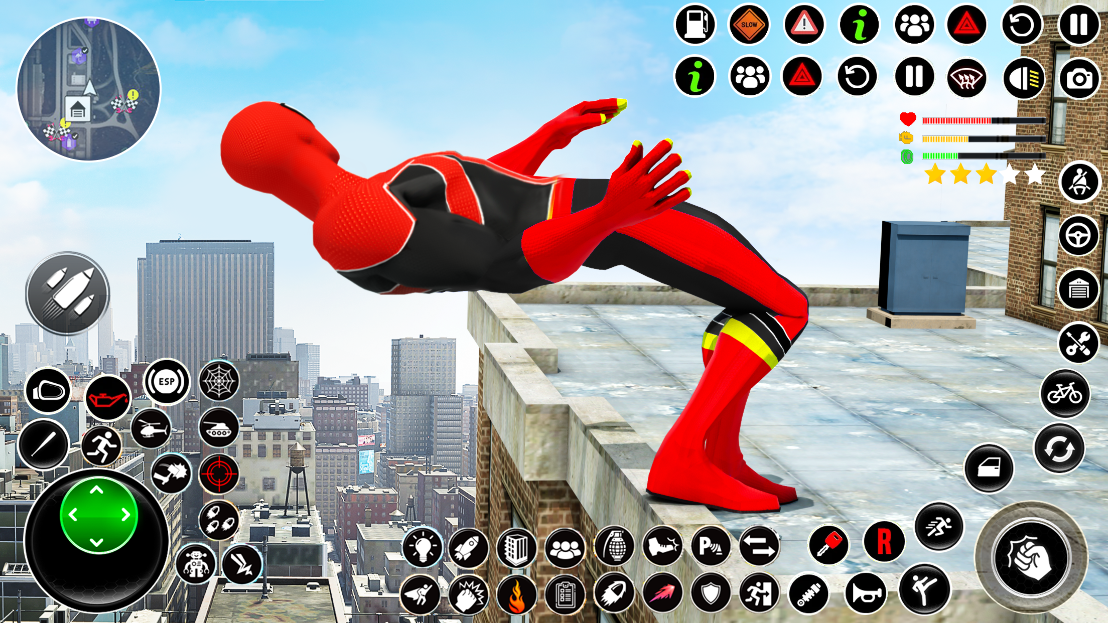 اسکرین شات 5 بازی Spider Fighter: Superhero Game
